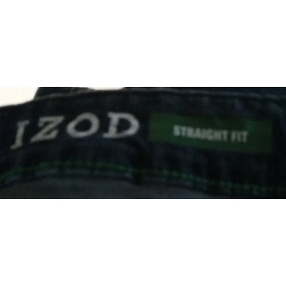 Izod Size 36X32 Straight Fit Blue Jeans